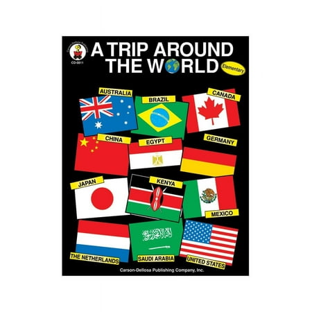 Carson Dellosa Education Trip Around the World, Grades K - 5 (112 pages)