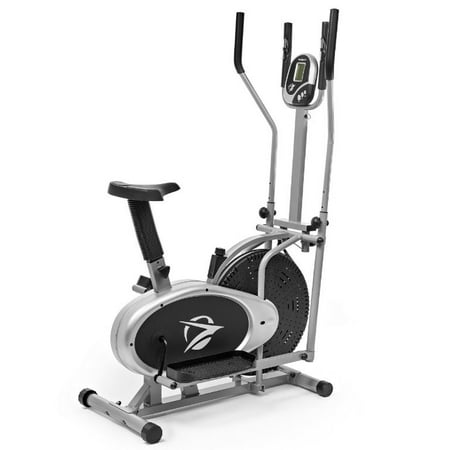 Plasma Fit Elliptical Machine Cross Trainer 2 in 1 Exercise Bike Cardio Fitness Home Gym (Best Elliptical Exercise Machine)
