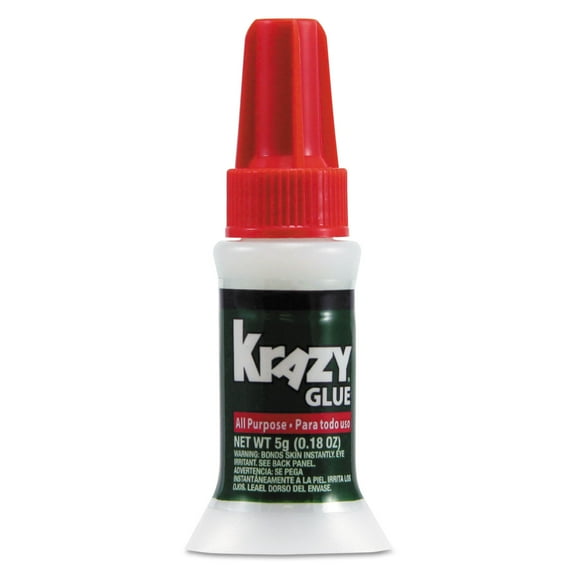 Krazy® Glue, All-Purpose Brush-On Formula, .18 Oz., Clear