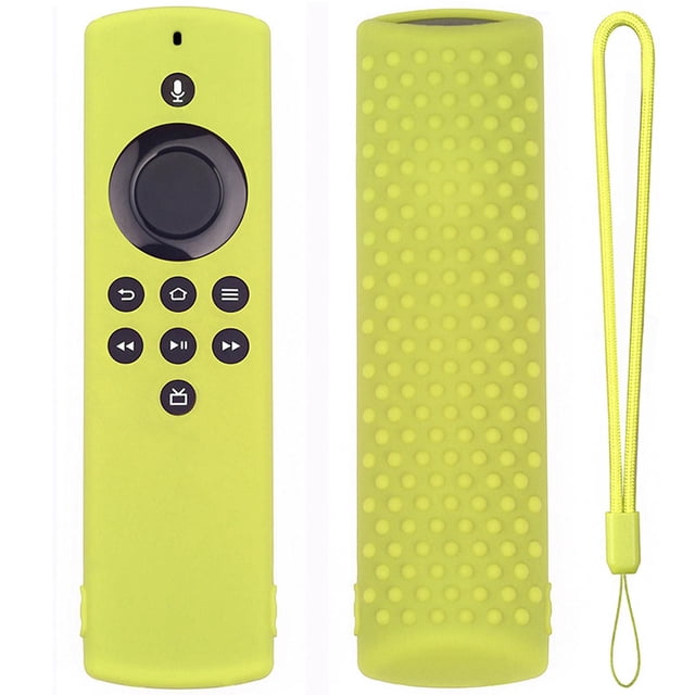 Para Amazon Fire Tv Stick Lite Funda remota de silicona a prueba de golpes a prueba de impactos