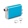 thumbnail image 1 of Silenciador de tubo de escape de calentador automático de aleación de aluminio, reemplazo desmontable portátil, silenciador de manguera de Vehículos, repuestos y accesorios Mis Cielo azul Riwesomey VI017897-04B, 1 of 6