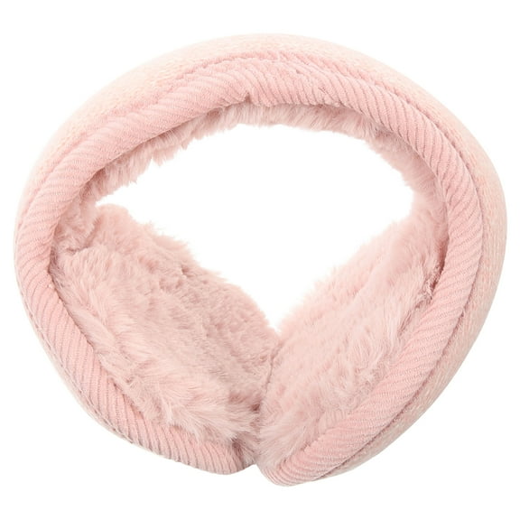 OFFIGAM Comfortable Pink Ear Warmer Winter Earmuff with Fashionable Design