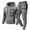 Grey, variant on SUYIDA Men's Winter Tracksuit Set, Athletic Sweatshirt and Jogger Pants, Cozy Activewear Outfit for Fall Winter Workout, Running and Casual Everyday Wear