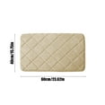 thumbnail image 6 of Bath Mats for bathroom, Absorbent Non-Slip Bathroom Floor Mat, Sponge Carpet for Toilet and Kitchen Bath Mat for shower | Coffee KTFgvq, 6 of 8