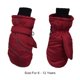 thumbnail image 4 of Yuarrent 1 par de mitones para niños, guantes Unisex impermeables de invierno, equipo deportivo para niños, regalos fáciles de combinar, actividades al Suministros térmicos rojo 1 Yuarrent HA059223-01B, 4 of 5