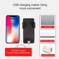 thumbnail image 3 of 4 In 1 Bicycle Phone Holder Led Bike Headlight Usb Charge Treasure With Horn Waterproof, 3 of 3