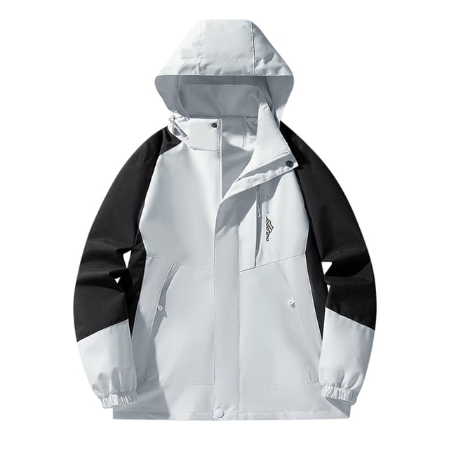 LSLJS Manteau de Charge à une Seule Couche pour Femmes et Costume de Sport Alpinisme (Gris, TTTTG)