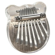 Angle View: OZS Cute Mini Kalimba 8 Buttons Thumb Piano Musical Instrument for Beginner Music Lover