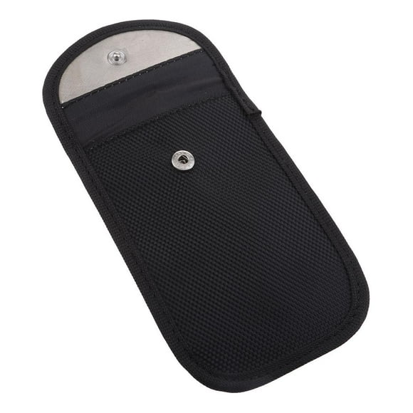 Car Key Signal Case Faraday Cage Fob Pouch Bag,Black