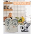 thumbnail image 4 of Blue Eucalyptus Coastal Stand Mixer Dust Cover with Storage Pocket & Handles, Starfish Shell Summer Fits All Tilt Head & Bowl Lift Kitchen Appliance Cover Organizer Bag Accessories, 6-8 Quart, 4 of 6