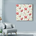 thumbnail image 3 of Trademark Fine Art 'Pink Garden Step 01' Canvas Art by Lisa Audit, 3 of 3