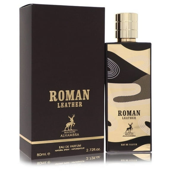 Maison Alhambra Men's Roman Leather EDP Spray 2.7 oz Fragrances 6291108736098