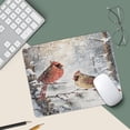 thumbnail image 5 of 10x12 IN Mouse Pad - Cute Christmas Red Bird, Comfortable and Washable, Great for Laptop or Wireless Mouse, Perfect for Women and Boys on Holidays, 5 of 7