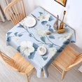 thumbnail image 6 of 60x60 Inch Waterproof Square Tablecloth, Thickened Polyester Table Cover for Dining & Parties, Floral Print, 6 of 6