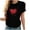 Heart Pint3-Black, variant on Homenesgenics Womens Tops under $5 Plus Size Women's Lover Printed T-shirt Round Neck Short Sleeved Tops Shirts Valentines Sweater