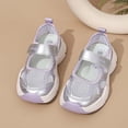 thumbnail image 2 of Gunia Girl Sneakers Breathable Mesh Kids Sneakers Lightweight Casual Shoes Play Athletic Running Soprt Shoes Purple, 2 of 8