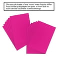 thumbnail image 3 of BAZIC Poster Board Neon Pink 22" X 28", Bulk Boards for School Craft, 25-Pack, 3 of 8