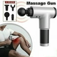 thumbnail image 3 of Mini Quiet Massage Gun - Deep Tissue Muscle Massager for Pain Relief and Enhanced Recovery for Athletes - Powerful 6 Speed High-Intensity Percussion Massager - 4 Attachments & 3 Hour Battery, 3 of 11