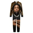 thumbnail image 4 of Rod Wave Hooded Union Suit Pajama Onesie Blanket Sleeper, 4 of 7