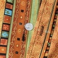 thumbnail image 5 of TAIAOJING Men's Casual Shirts Turn-Down Collar Short Sleeve Button Stripe Beach Print Blouse, 5 of 5