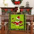 thumbnail image 2 of Linen Green Christmas Table Runner Merry Christmas Tablecloth Christmas Xmas Winter Holiday Home Kitchen Dining Room Table Decorations 13x72 Inch, 2 of 5