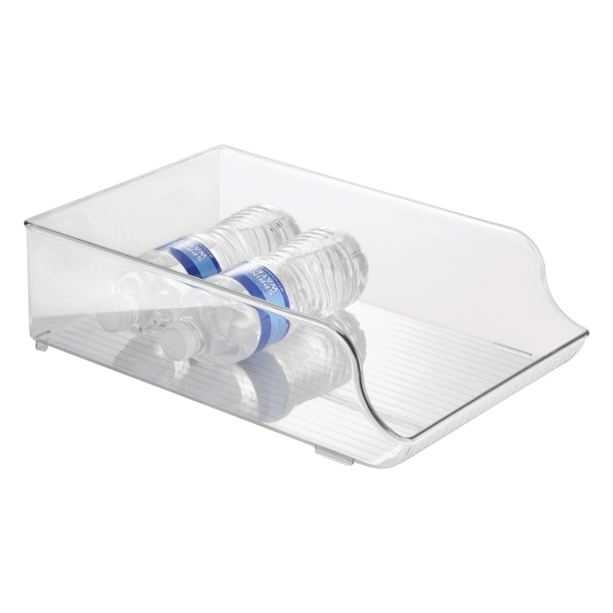 Idesign Fridge Binz Water Bottle Holder Clear Walmart Com Walmart Com