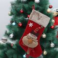 thumbnail image 2 of Mikhai Clearance Christmas Stockings Bulk,19.7Inch Christmas Stockings with Reindeer Ornaments Xmas Cute Hanging Candy Gift Stocking Bag for Family Holiday Christmas Party Decoration (Elk), 2 of 7