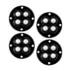 thumbnail image 3 of 4x Ruedas giratorias de pasta Ruedas universales Ruedas giratorias, Rueda giratoria Rotación de 360 grados, Mini ruedas giratorias para gabinete, Caja perlas de pegamento negro DYNWAVEMX rodillo de ricino, 3 of 8