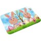 thumbnail image 1 of Felpudo de Pascua de Conejo Tapete de Entrada de Conejo Tapete de Bienvenida Antideslizante Tapete de Baño Decorativo para Cocina Casera (40 60 cm)——C esquí esquí Gafas de esquí, 1 of 3