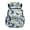 Bass Fish Camo, variant on Mallard Duck Camo School Backpack for Boys 8-10 Bookbags 17 Inch Portable Handle Knapsack with Zipper Multi Compartments School Bag