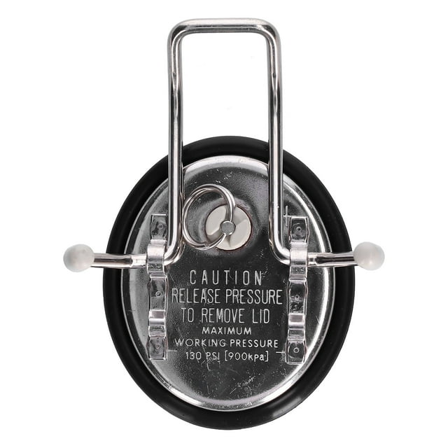 130PSI Cornelius Keg Tapa, Tapa de Barril de Cerveza Tapa de Barril de Soda de Acero Inoxidable 304 Accesorio para Elaboración Casera de Repuesto para Barriles de Cerveza, Barr Hogar Fugacal NO