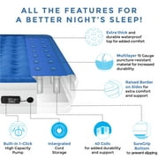 SoundAsleep Dream Series Air Mattress with ComfortCoil Technology & Internal High Capacity Pump - Queen