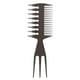 thumbnail image 2 of Peine de Textura ANGGREK Artefacto con Forma de Cabeza Trasera Retro para Hombres de Tiktok, 2 of 8