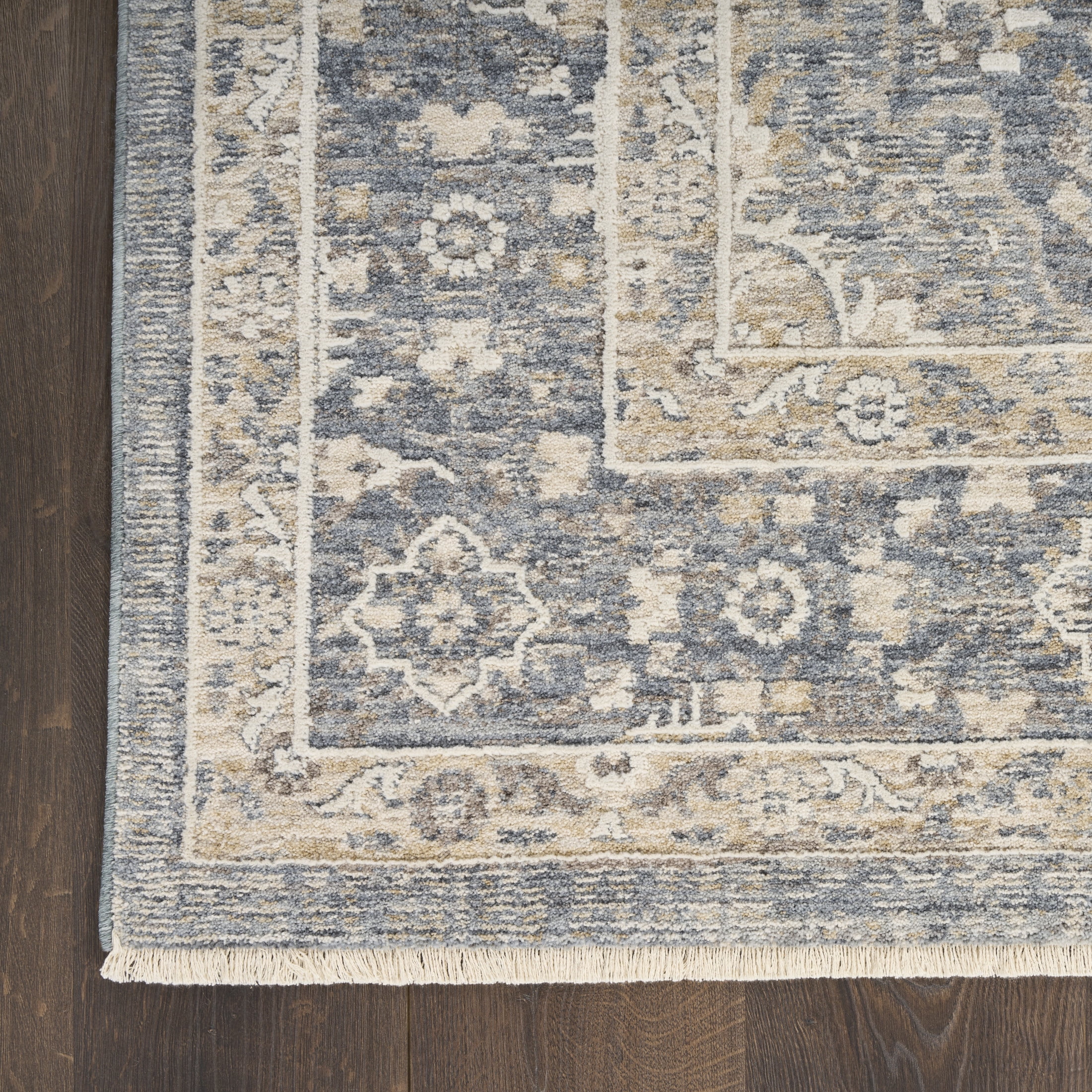 Nourison Harbor 7'10" x 10' Blue Vintage Indoor Rug
