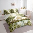 thumbnail image 2 of Erosebridal Jungle Camping Tent Twin Bedding Sets 7-Piece for Teens Boys Girls,Kids Rustic Lake Life Bedding Comforter Set,Grey Reversible,Ultra Soft Home Decor, 2 of 6