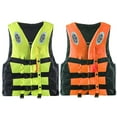 thumbnail image 1 of Dvkptbk Life Jacket 2Pc Adults Life Jacket Aid Vest Kayak Ski Buoyancy Fishing Watersport Pool Accessories, 1 of 1