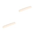 thumbnail image 3 of Maoww Replacement For Fender Strat ST Electric Guitar Bone Nut 6 String Guitar Bridge Saddle Instrument Accessories white 42*3.5*5.3mm 2Set, 3 of 6