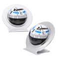 thumbnail image 3 of KAKOWELY car compass ball 2pcs Large Car Compass Balls For Dashboard For Camping Road Trips And Vehicle Navigation Easy To Install And Read Essential Travel Accessory, 3 of 5
