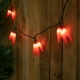 thumbnail image 4 of Northlight 36ct Chili Pepper Clustered String Lights Red - Brown Wire, 4 of 7