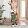 thumbnail image 2 of Vsdgher Happy Fall Y'All Mens Pajama Pants Sleep & Lounge Pants, PJ Pants-Medium, 2 of 6