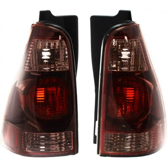 For 2003-2005 Toyota 4Runner Pair Rear Tail Lights Driver and Passenger Side Assembly Unit TO2800147 TO2801147 | 81561-35270 81551-35310