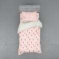 thumbnail image 2 of Ambesonne Ice Cream Bedding Set 4 Pcs, Pastel Pattern, Queen, Multicolor, 2 of 3