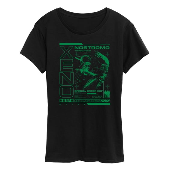 Alien - Xenomorph Dark Digital - Women's Short Sleeve Graphic T-Shirt