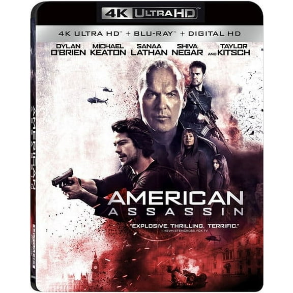 American Assassin (4K Ultra HD   Blu-ray), Lions Gate, Action & Adventure