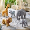thumbnail image 5 of HABA Little Friends Baby Elephant - 3" Chunky Plastic Zoo Animal Toy Figure, 5 of 8