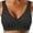 Black, variant on Everyday Bras for Women Women Bras plus Size Front Hook Sports Bras Packs Pads for Sports Bras for Women Running Sports Bras Womens Workout Sports Bras Women Bras plus Size Pack Womens Bras Black 36