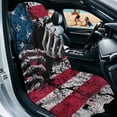 thumbnail image 2 of ZUXONGSY Car Seat Cover Towel Skeleton Hands USA Flag Print Cars Seat Towel Covers Absorbent Auto Front Seat Covers for After Gym Workout, Running, Beach Sports, 2 of 8