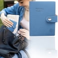 thumbnail image 2 of MOQIN Pocket Notebook Journals, A7 Softcover PU Leather Journals for Writing 200 Pages Daily Journaling College Ruled Notebooks for Work School Note Taking, Business 3.1'' x 4.3'', 2 of 6