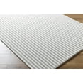 thumbnail image 3 of Hauteloom Missa Wool Living Room, Bedroom Area Rug - Contemporary - Cream, Medium Gray - 2' x 3', 3 of 6