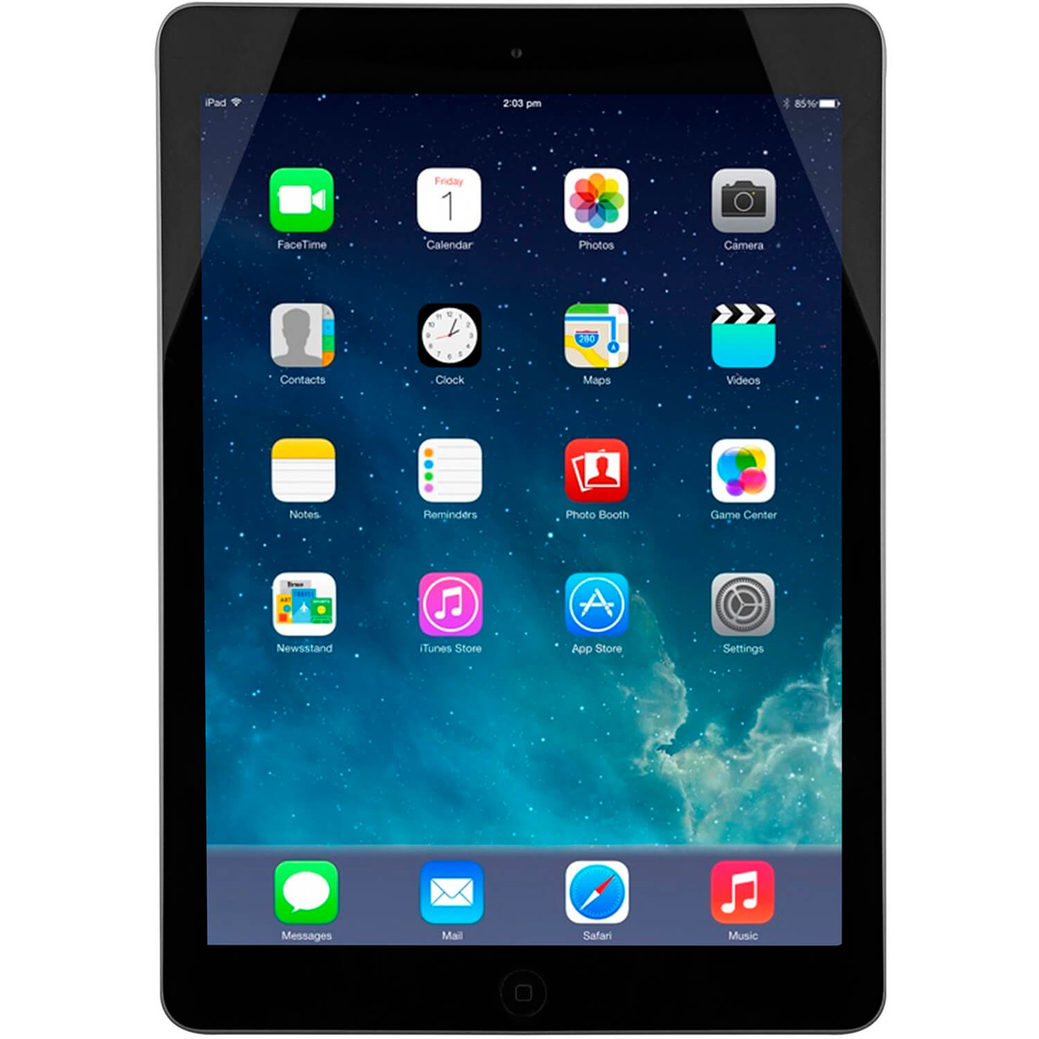 Restored Apple iPad Air 16GB, Wi-Fi, 9.7 - Space Gray - (MD785LL/A ) (Refurbished) - image 3 of 3